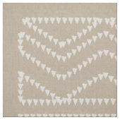 Chic Cute Linen look Arrows Pattern Fabric Stof (Swatch)