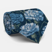 Chic Dads Fathers Day Gifts Carnation Flower Stropdas (Opgerold)