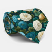 Chic Dads Vaderdag Cadeaus Ranunculus Bloem Stropdas (Opgerold)