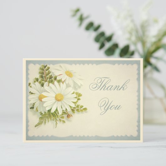 Chic  Daisies Bedankt (Staand voorkant)