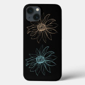 Chic Daisies Case-Mate iPhone Case (Achterkant)