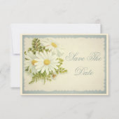 Chic Daisies sparen de datum 75th Save The Date (Voorkant)