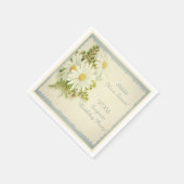 Chic  Daisies Verrassing Verjaardag Serviettes Servet (Hoek)