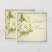 Chic Daisies Vrijgezellenfeest Kaart (Voorkant / Achterkant)