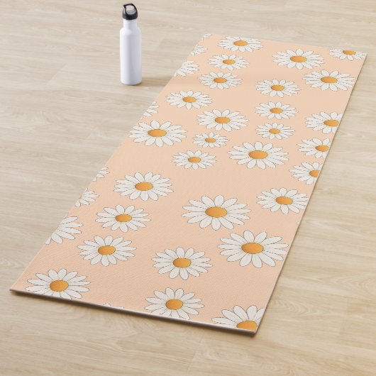 Chic Daisy Bloempatroon – Schattigee Bloemen Ontwo Yogamat (In situ)