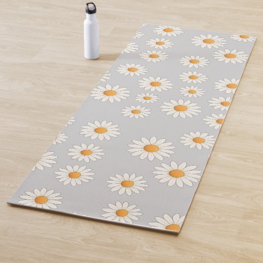 Chic Daisy Bloempatroon – Schattigee Bloemen Ontwo Yogamat (In situ)
