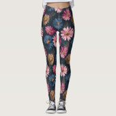 Chic Daisy Sparkle Gym Moederjurk Leggings (Voorkant)
