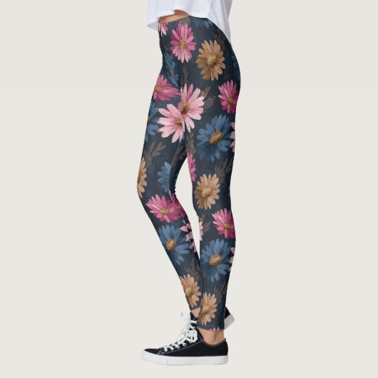 Chic Daisy Sparkle Gym Moederjurk Leggings (Links)
