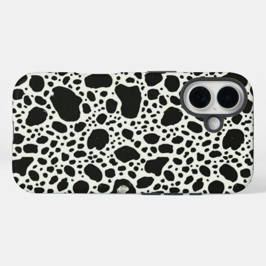 Chic Dalmatian Spot Phone Case (Achterkant (horizontaal))