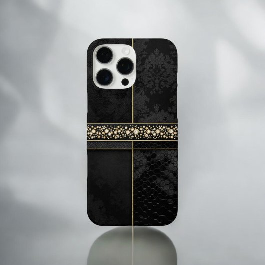 Chic Damask & Goud Case-Mate iPhone Case