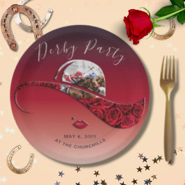Chic Dames Pet Derby Party Papieren Bordje