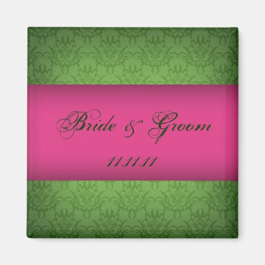 Chic De datummagneet opslaan Magneet (Voorkant)