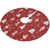 Chic De Notenkraker Kerst Ballet Rood Kerstboom Rok (Gekanteld)