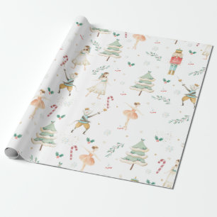 Chic de Nutcracker kerstballet-ontkoppeling Cadeaupapier