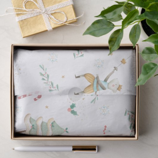 Chic de Nutcracker kerstballet-ontkoppeling Tissuepapier (Geschenk)