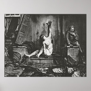  Chic: De sigaret van Wesley Bellows Poster