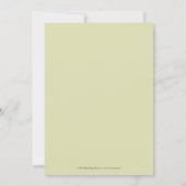 Chic Deco Save the Date (limoengroen) (Achterkant)