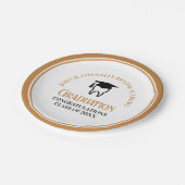 Chic Dental School Custom Tandarts Afstudeerfeest Papieren Bordje (Gekanteld)