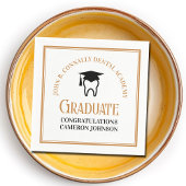 Chic Dental School Custom Tandarts Afstudeerfeest Servet