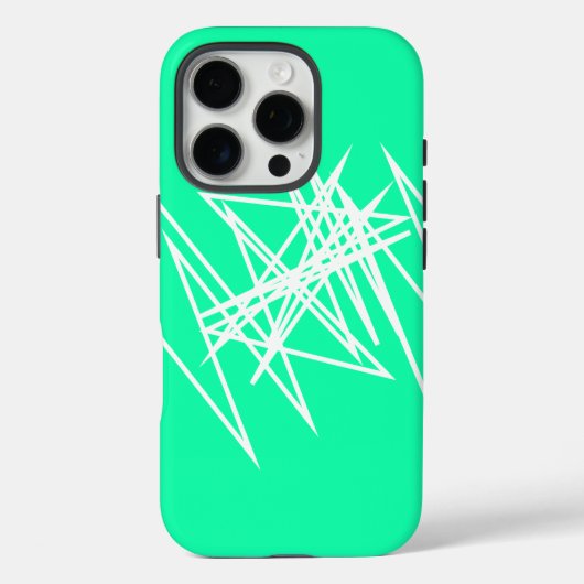 Chic Design on Green Case-Mate iPhone Case (Achterkant)