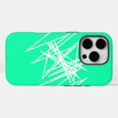 Chic Design on Green Case-Mate iPhone Case (Achterkant (horizontaal))