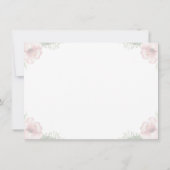 Chic Destination Aloha Tropical Beach Wedding Kaart (Achterkant)