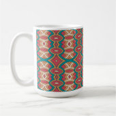 Chic Diamant & Ovale Symmetrie Koffiemok (Links)