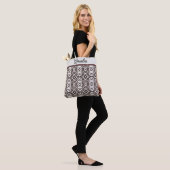 Chic Diamant & Ovale Symmetrie Tote Bag (Op model)