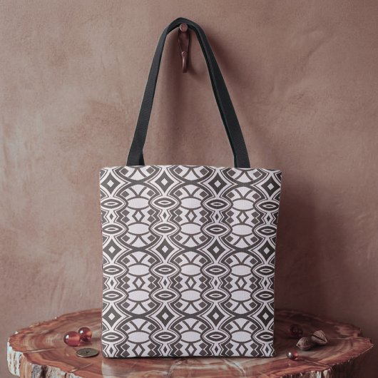 Chic Diamant & Ovale Symmetrie Tote Bag
