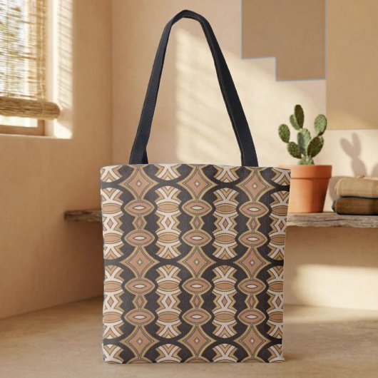 Chic Diamant & Ovale Symmetrie Tote Bag