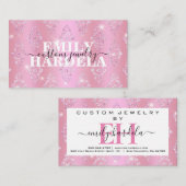 Chic Diamond Custom Jewelry Visitekaartje (Voorkant / Achterkant)