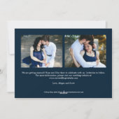 Chic die EDITABLE KLEUR schrijft sparen de Kaart v (Achterkant)