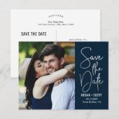 Chic die EDITABLE KLEUR schrijft sparen het Briefk Briefkaart (Voorkant / Achterkant)