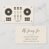 Chic DJ-controller Visitekaartje (Voorkant / Achterkant)