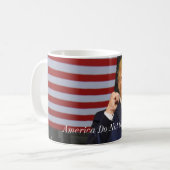 Chic Donald Trump-Do Koffee Mok 11oz niet opgeven (Voorkant links)