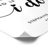 Chic Donut vindt het niet erg als ik hartstochteli Poster (Hoek)