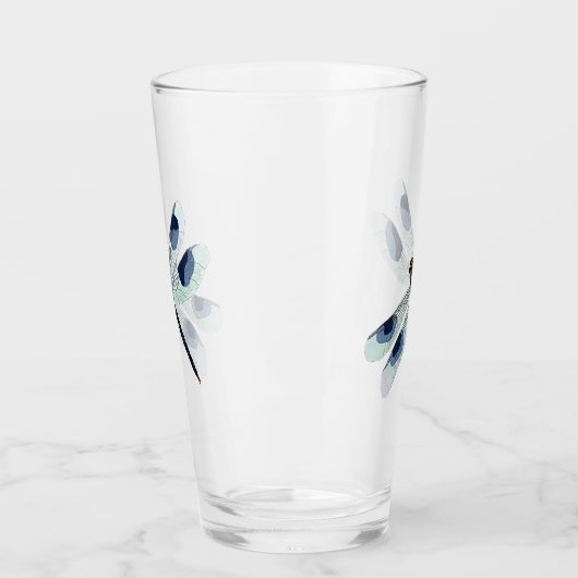 Chic Dragonfly Drink glas (Links)