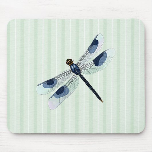 Chic Dragonfly Mousepad Muismat (Voorkant)