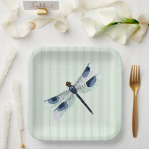 Chic Dragonfly Papieren Bordje