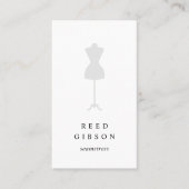 Chic Dress-formulier | Seamstress Tailor Designer Visitekaartje (Voorkant)