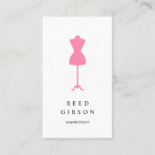 Chic Dress-formulier | Seamstress Tailor Designer Visitekaartje (Voorkant)