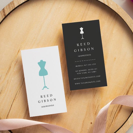 Chic Dress-formulier | Seamstress Tailor Designer Visitekaartje