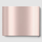 Chic Dress Roos Gold Sweet 16 Gastenboek (Achterkant)