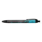 Chic Driving Rozen Gepersonaliseerde pen Blauwgroe (Bovenkant)