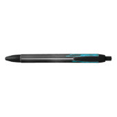 Chic Driving Rozen Gepersonaliseerde pen Blauwgroe (Achterkant)