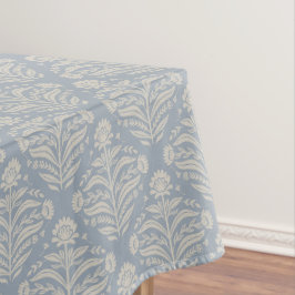 Chic Dusty Blue Damask Tafelkleed