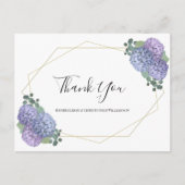 Chic Dusty Blue Floral Geometric Weddenschap Bedan Briefkaart (Voorkant)