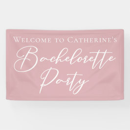 Chic Dusty Rose Pink Bachelorette Party Custom Spandoek