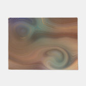 Chic Earthy Strata | Natural Agate Welcome-Ish Deurmat (Voorkant)