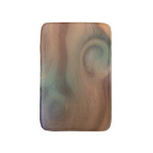 Chic Earthy Strata | Natuurlijke kopersteen — Agat Badmat (Voorkant Verticaal)
